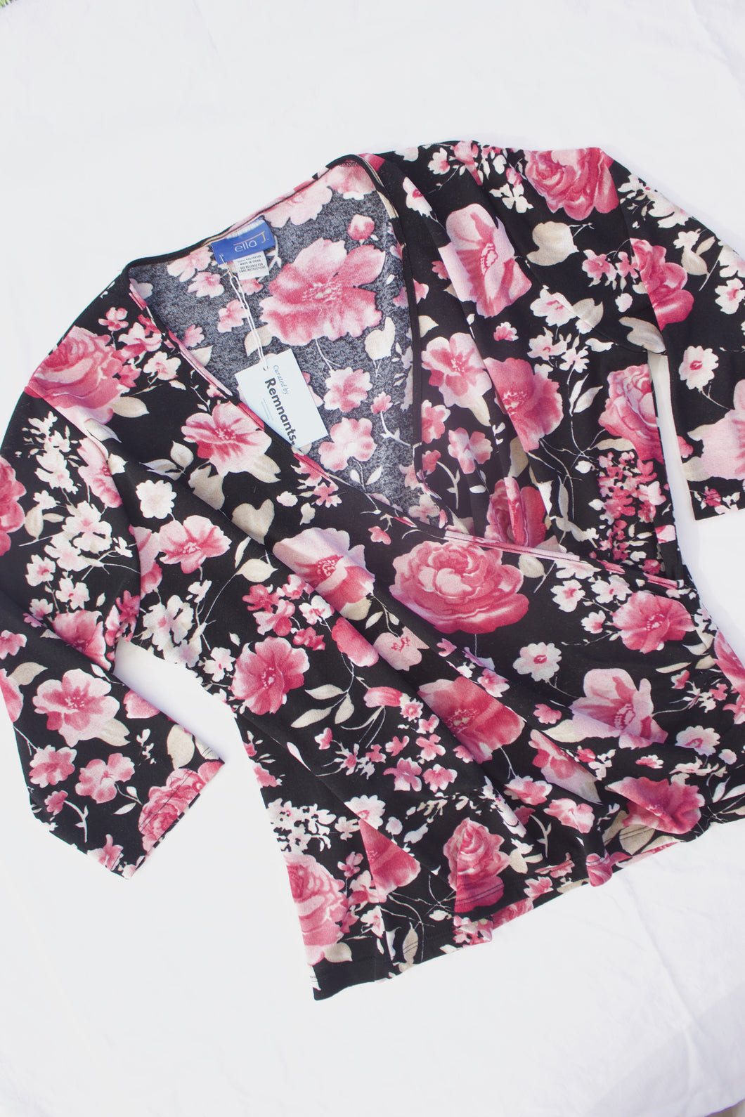 Floral Crossover Top