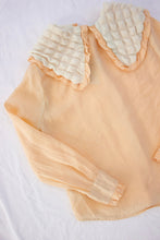Load image into Gallery viewer, Peach Collared Blouse
