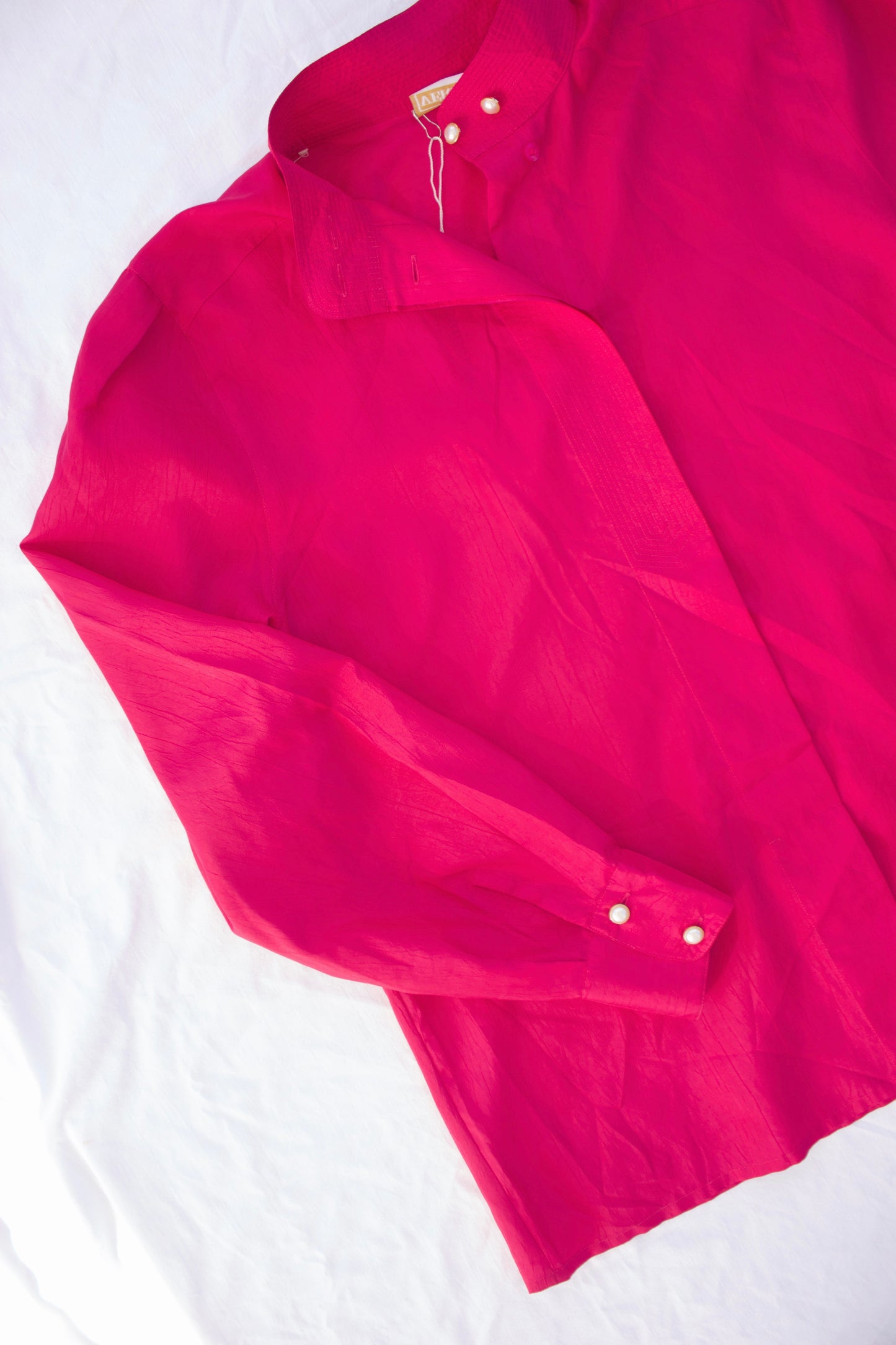 Vintage Look Pink Blouse