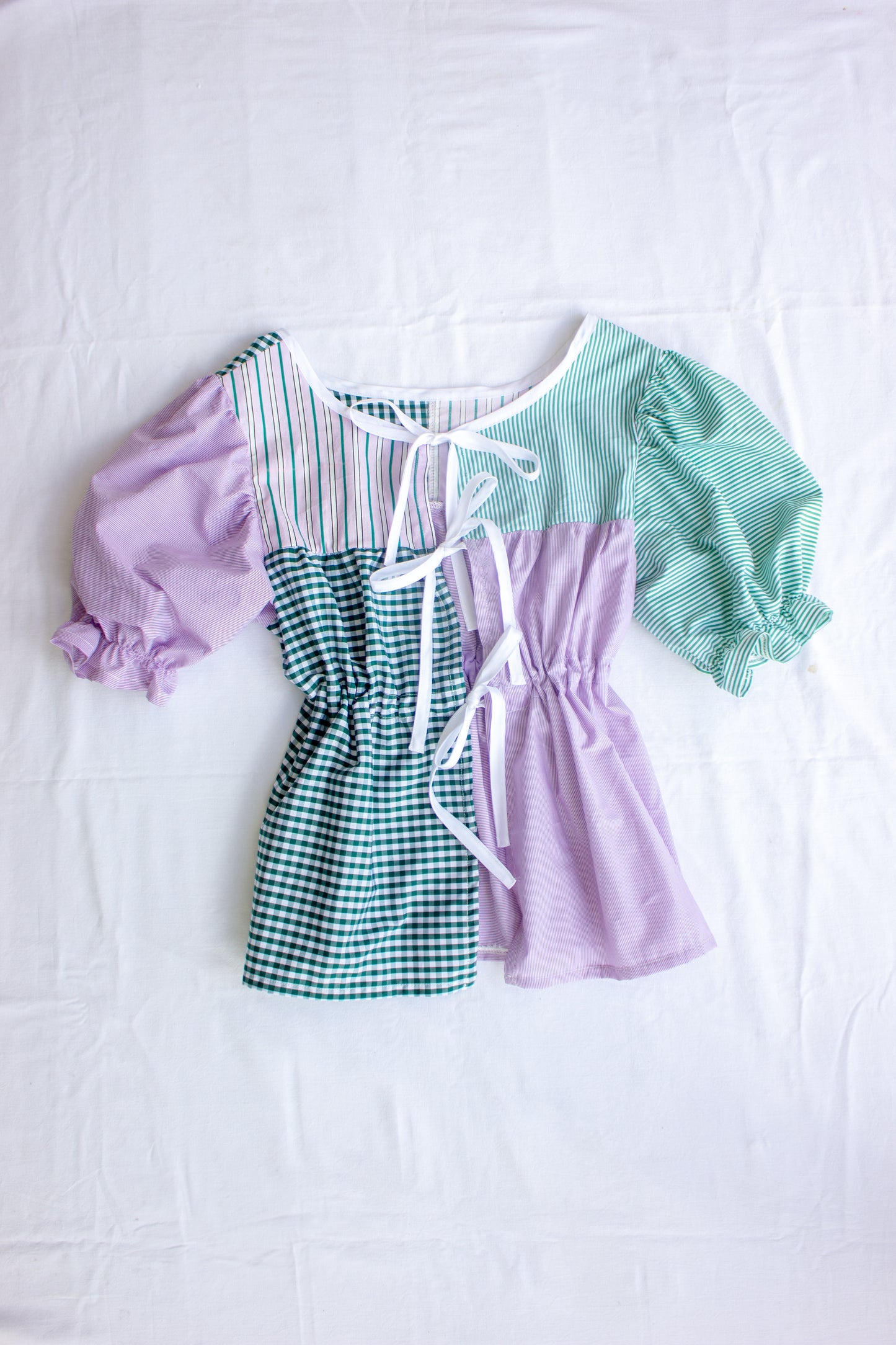 Mallow Shirt - Green/Lilac ♻️💜 (8)