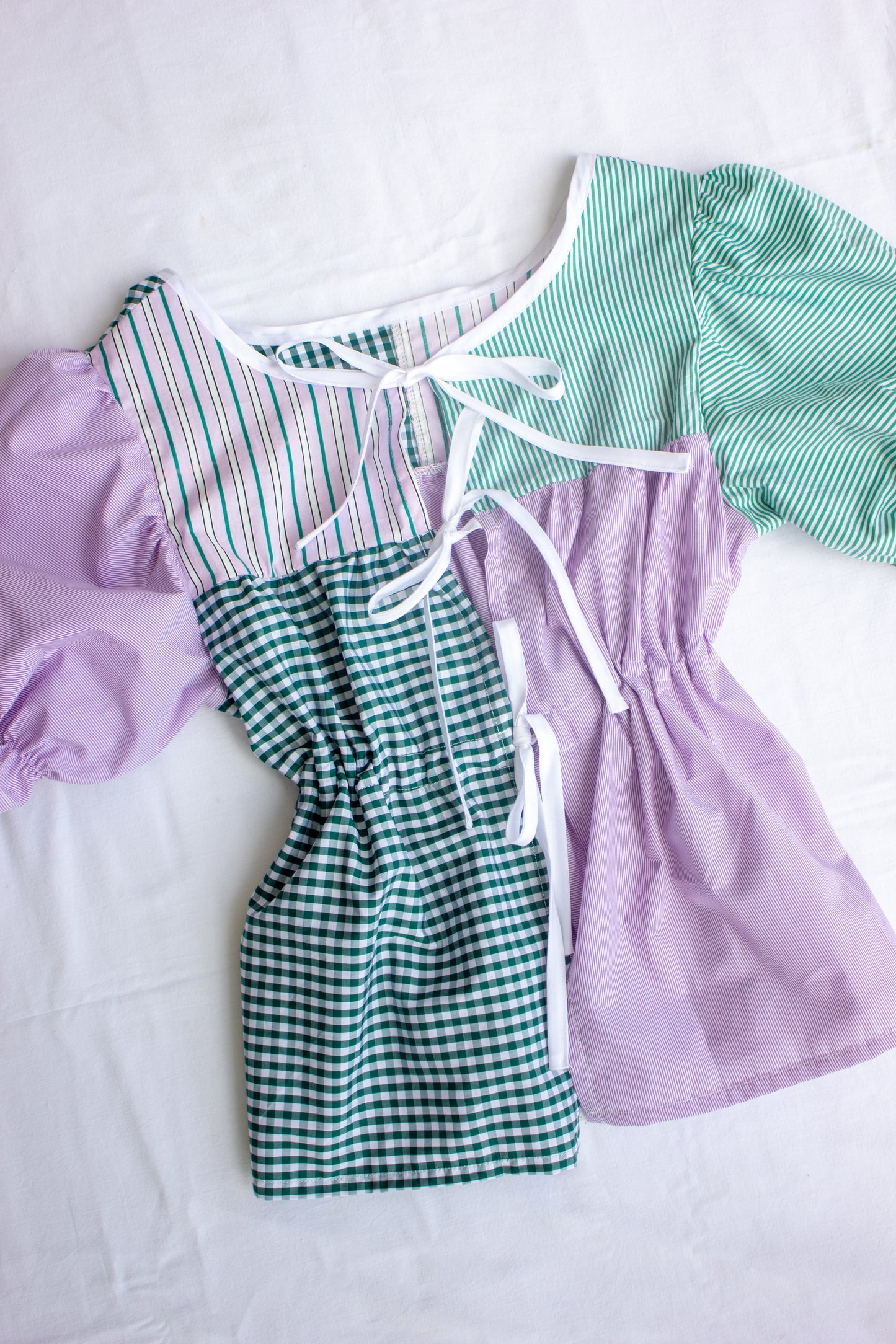 Mallow Shirt - Green/Lilac ♻️💜 (8)