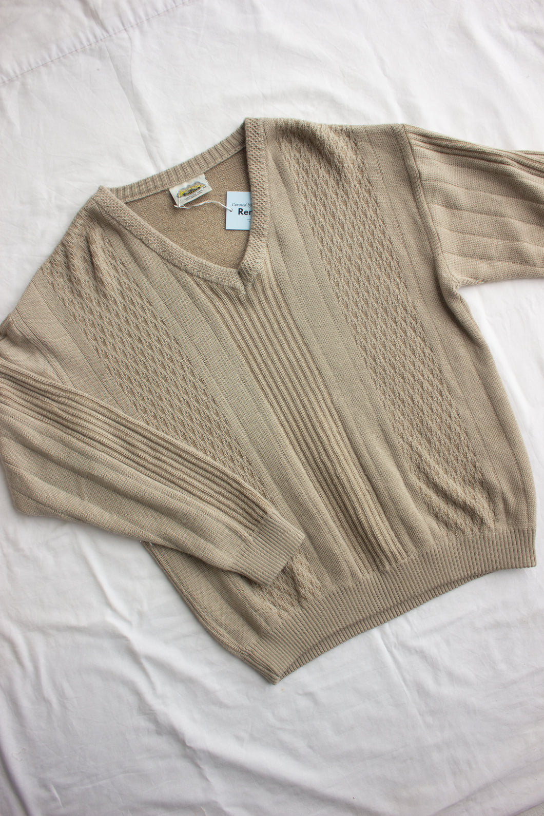 Beige Merino Knit - (M)