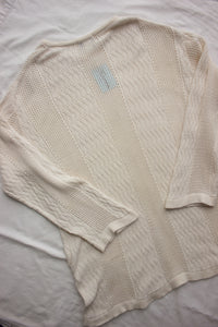 Vintage Cream Knit - (L)