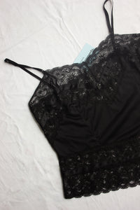 Black Lace Cami - (12-16)