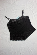 Load image into Gallery viewer, Black Lace Cami - (12-16)
