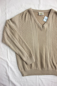 Beige Merino Knit - (M)