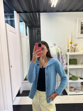 Load image into Gallery viewer, Sky Blue Cardigan - (S)
