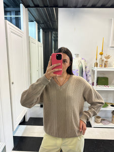 Beige Merino Knit - (M)