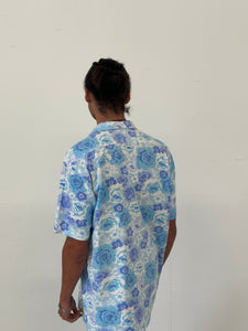 Tom Shirt - Blue Floral