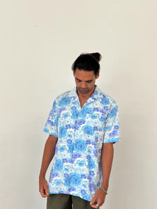 Tom Shirt - Blue Floral (M)