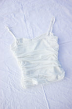 Load image into Gallery viewer, White Ruched Cami
