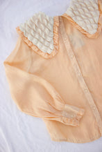 Load image into Gallery viewer, Peach Collared Blouse
