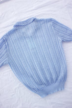 Load image into Gallery viewer, Vintage Blue Knit Top
