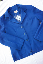 Load image into Gallery viewer, Vintage Cobalt Blue Blazer
