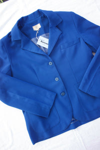 Vintage Cobalt Blue Blazer