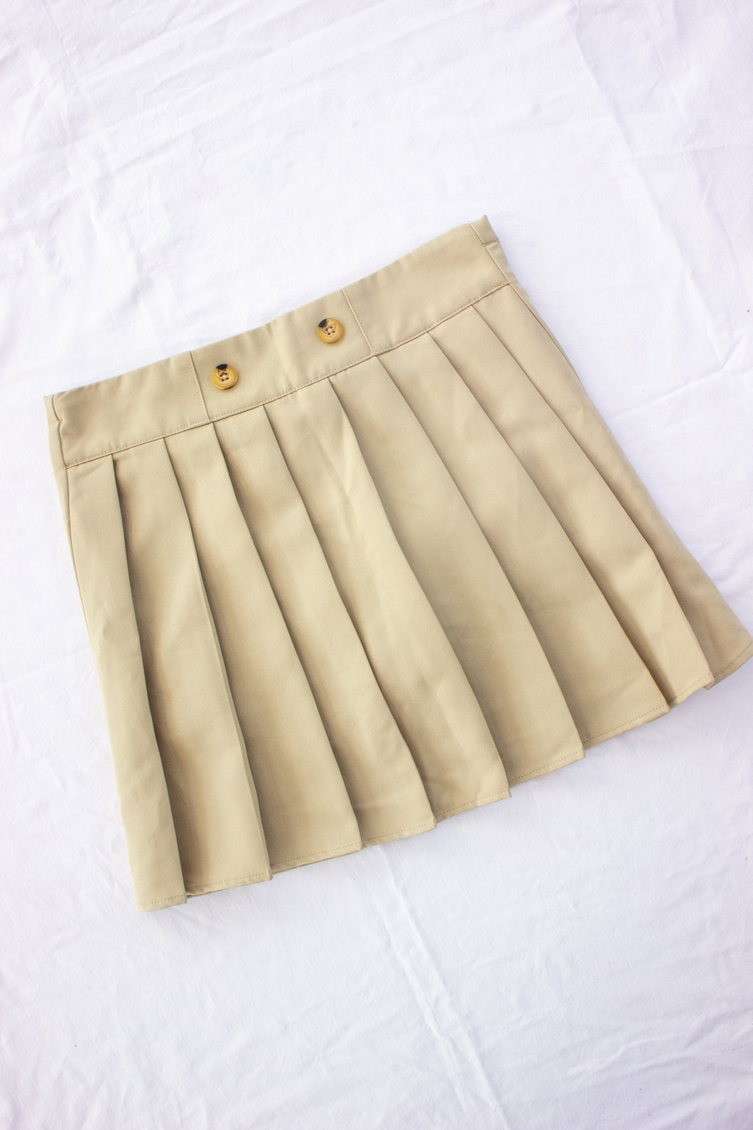 Pleated Mini Skirt