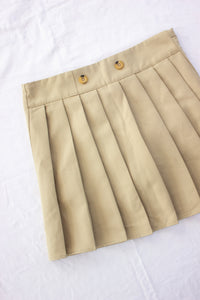 Pleated Mini Skirt