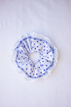 Load image into Gallery viewer, Scrunchie - Blue/White 💙
