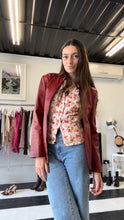 Load image into Gallery viewer, Red Leather Jacket
