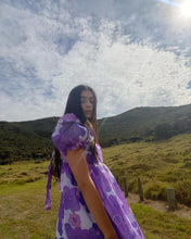 Load image into Gallery viewer, Dumpling Dress - Vintage Purple Organza
