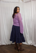 Load image into Gallery viewer, Purple Crochet Top
