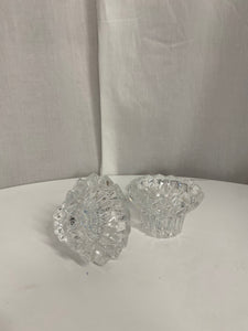 Glass Candle Holders