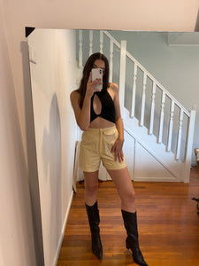 Pleather Shorts