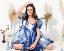 Load image into Gallery viewer, Dumpling Dress - Blueberry Skys
