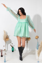 Load image into Gallery viewer, Dumpling Dress - Mint
